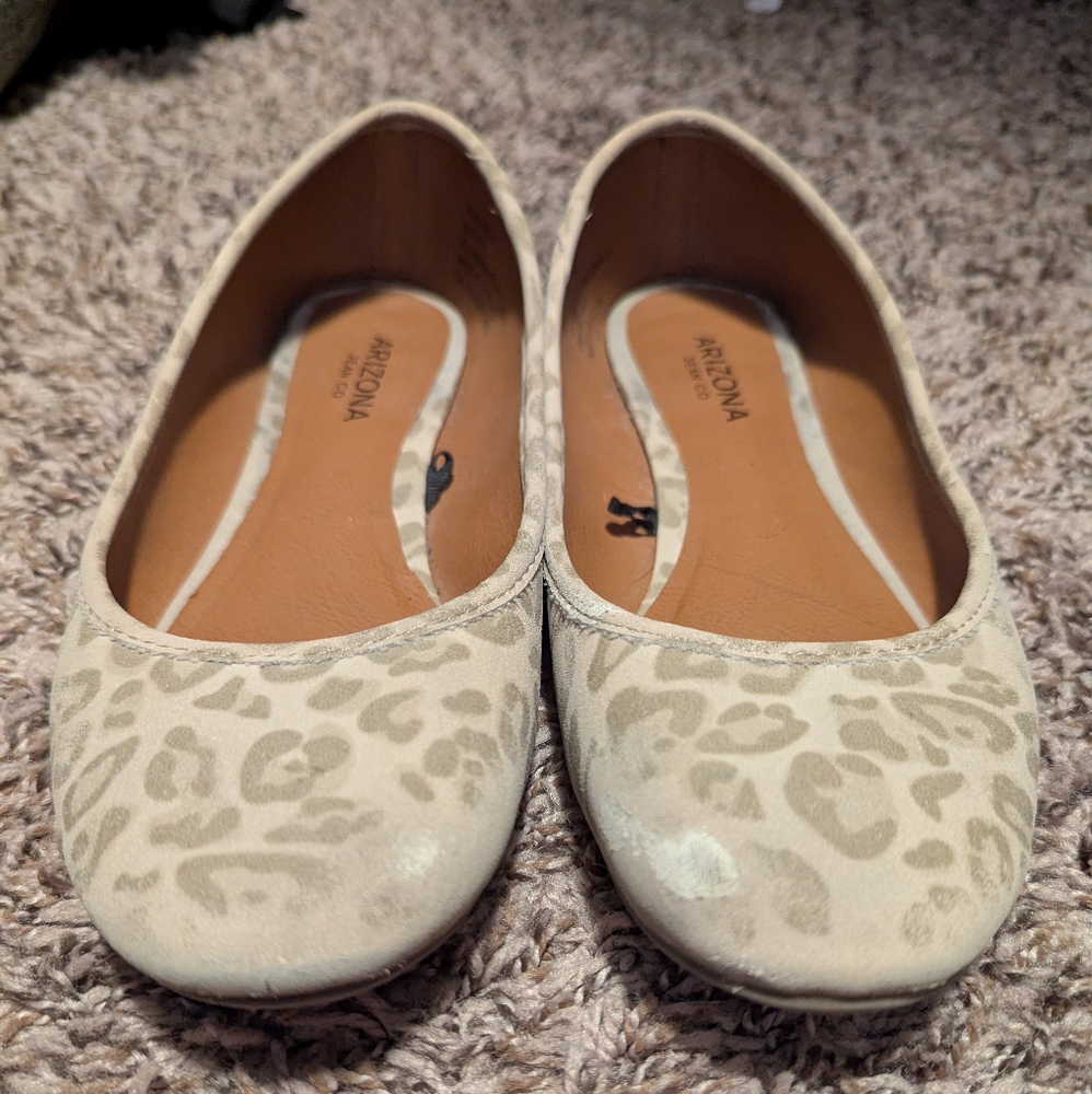 Arizona Jeans Company Leopard Print Flats